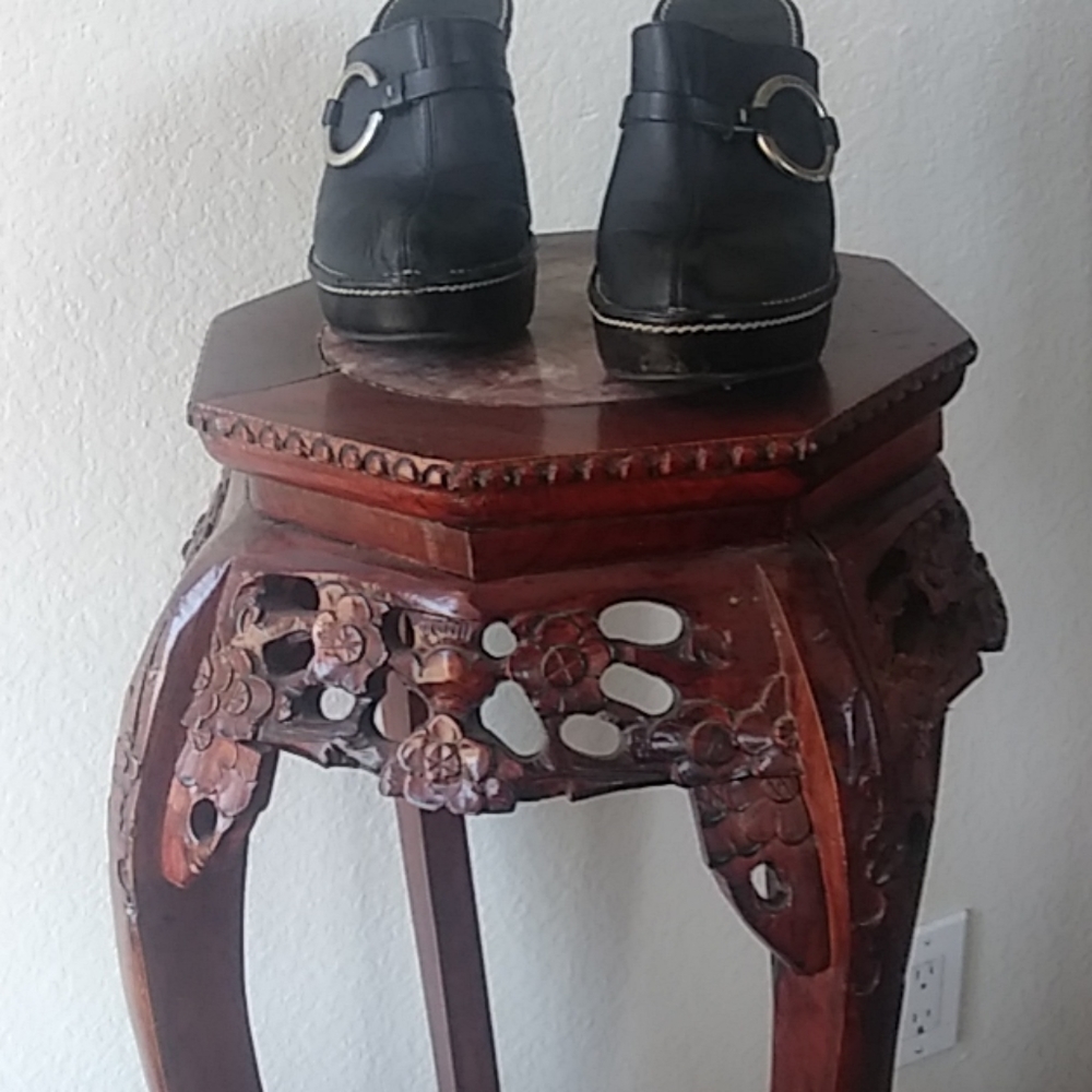 COACH Brown Mules "Kaley"